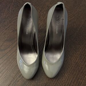 BCBGeneration Women's Gray Y2K Heels